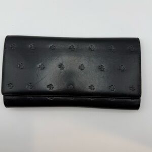 Lauren Ralph Lauren Black Embossed Wallet